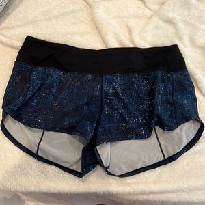 Blue Lululemon Shorts